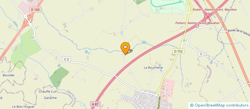 localisation de l'entreprise MONSIEUR NICOLAS SORIN à CHOLET