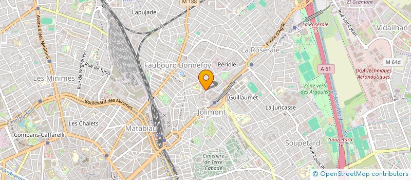 localisation de l'entreprise MONSIEUR NICOLAS SORIN à TOULOUSE