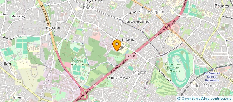 localisation de l'entreprise MONSIEUR NICOLAS SORITA  EYSINES