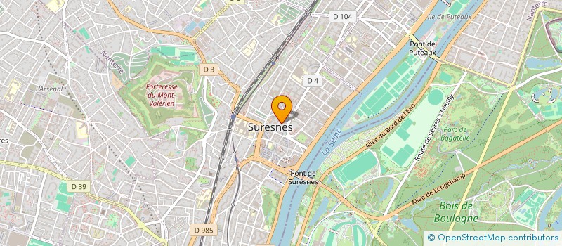 localisation de l'entreprise MONSIEUR NICOLAS SORREL-DEJERINE à SURESNES
