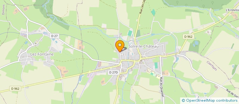 localisation de l'entreprise MONSIEUR NICOLAS SOTTIAU à SOLRE-LE-CHATEAU