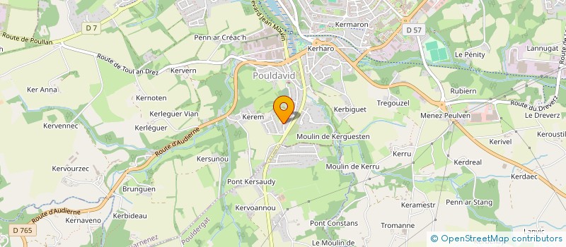 localisation de l'entreprise MONSIEUR NICOLAS SOUBEN  DOUARNENEZ