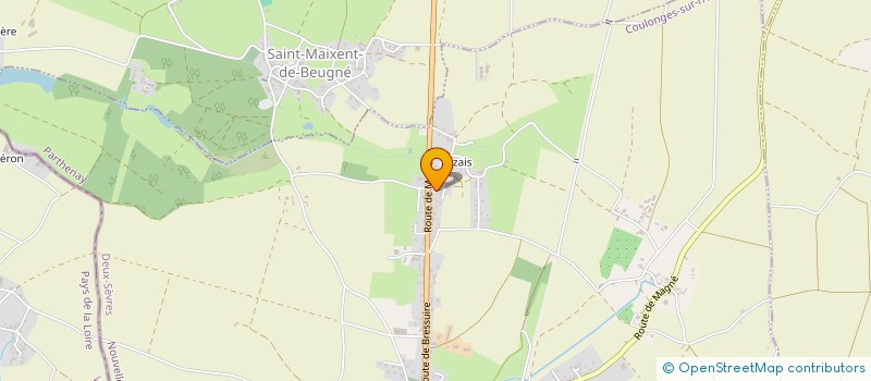 localisation de l'entreprise MONSIEUR NICOLAS SOUCHARD  COULONGES-SUR-L'AUTIZE