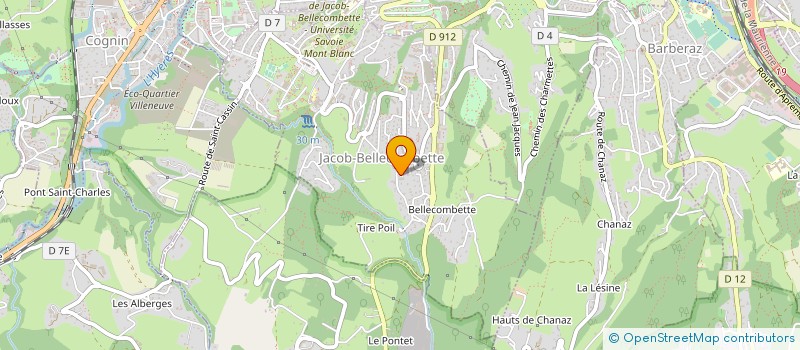 localisation de l'entreprise MONSIEUR NICOLAS SOUCHE  SAINT-JEOIRE-PRIEURE