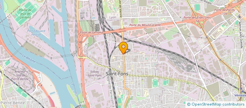 localisation de l'entreprise MONSIEUR NICOLAS SOUILLARD  VILLEURBANNE