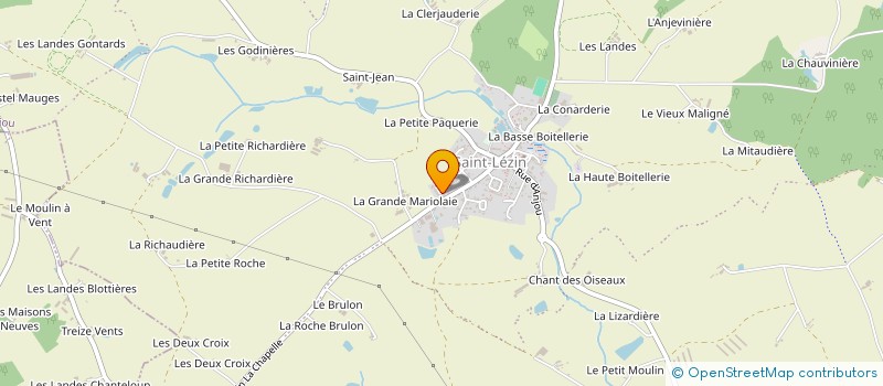 localisation de l'entreprise MONSIEUR NICOLAS SOULARD  CHEMILLE-EN-ANJOU