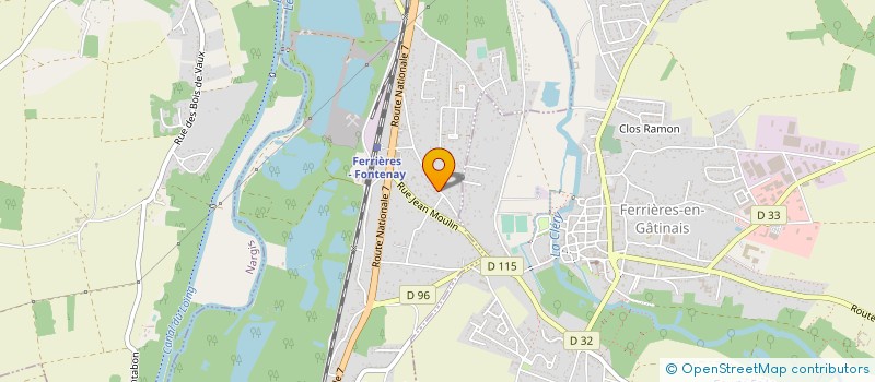 localisation de l'entreprise MONSIEUR NICOLAS SOULARD à FONTENAY-SUR-LOING