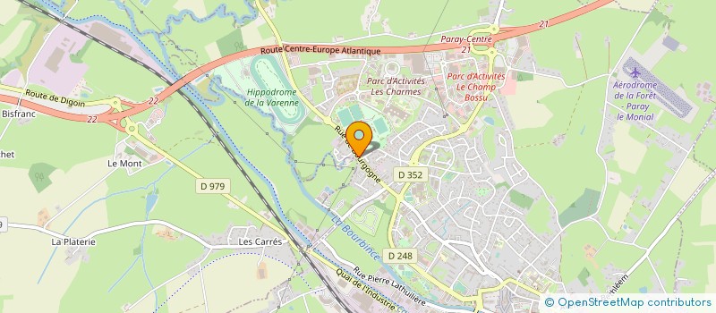 localisation de l'entreprise MONSIEUR NICOLAS SOULIER  SAINT-LEGER-LES-PARAY