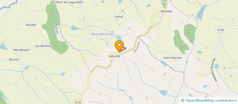 localisation de l'entreprise MONSIEUR NICOLAS SOUPA  MONTPEZAT-DE-QUERCY