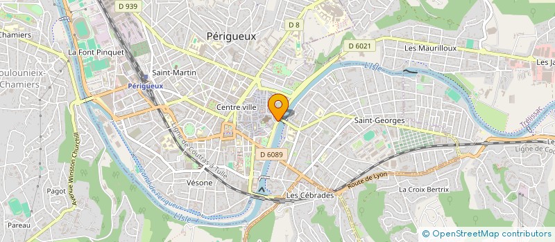 localisation de l'entreprise MONSIEUR NICOLAS SOURBIER à PERIGUEUX