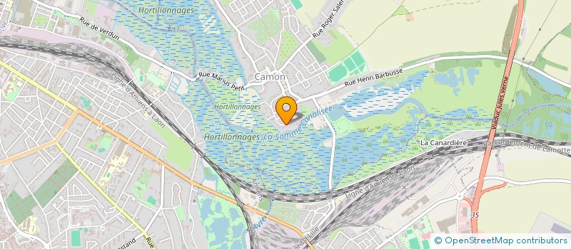 localisation de l'entreprise MONSIEUR NICOLAS SPINNEWYN  CAMON