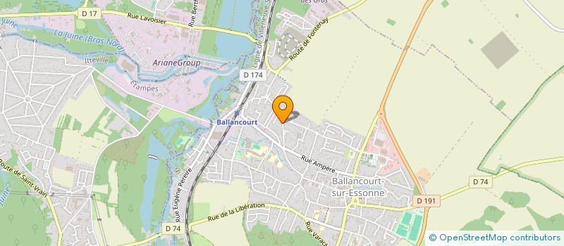 localisation de l'entreprise MONSIEUR NICOLAS SPIRY  BALLANCOURT-SUR-ESSONNE