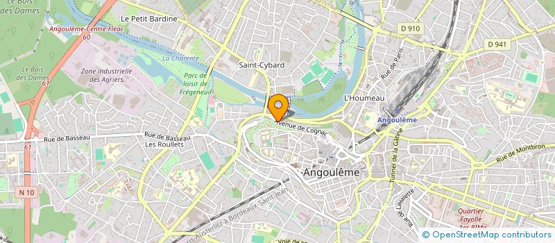 localisation de l'entreprise MONSIEUR NICOLAS SPITALERI à ANGOULEME