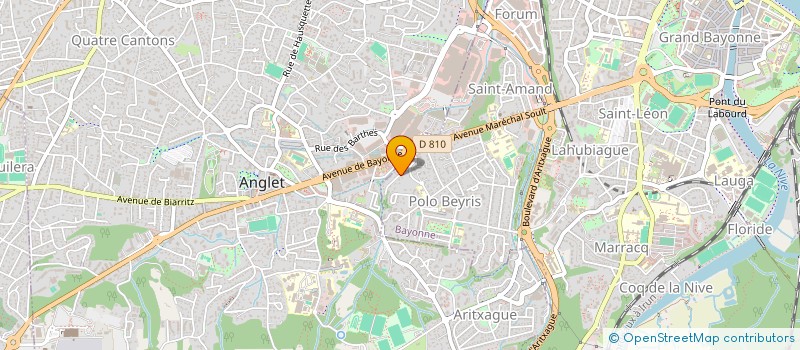 localisation de l'entreprise MONSIEUR NICOLAS STARK à BAYONNE