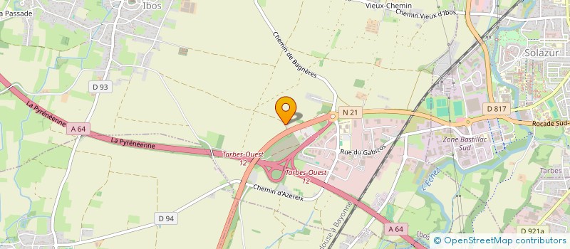 localisation de l'entreprise MONSIEUR NICOLAS STEINBACH  IBOS