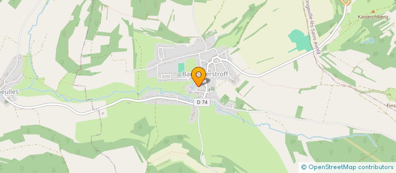 localisation de l'entreprise MONSIEUR NICOLAS STEINMETZ  BAMBIDERSTROFF