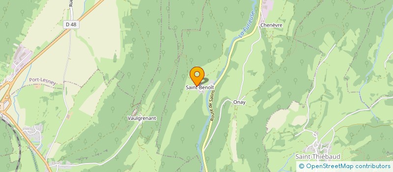 localisation de l'entreprise MONSIEUR NICOLAS STENGER  LA CHAPELLE-SUR-FURIEUSE