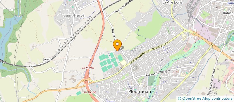 localisation de l'entreprise MONSIEUR NICOLAS STEPHAN à PLOUFRAGAN