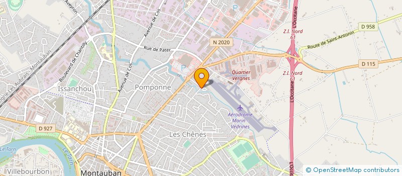 localisation de l'entreprise MONSIEUR NICOLAS STOLL  MONTAUBAN