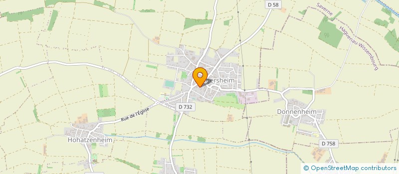 localisation de l'entreprise MONSIEUR NICOLAS STOLL  WINGERSHEIM LES QUATRE BANS