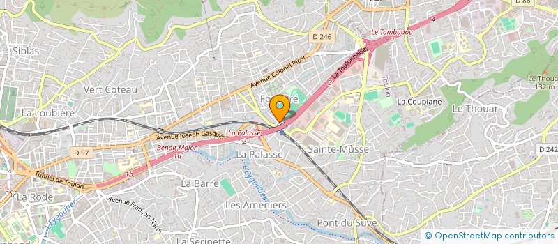 localisation de l'entreprise MONSIEUR NICOLAS STORLASKI  TOULON