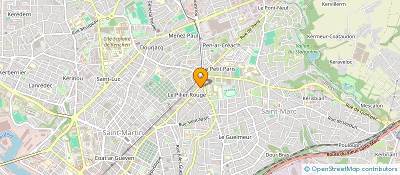 localisation de l'entreprise MONSIEUR NICOLAS STOUFF à BREST