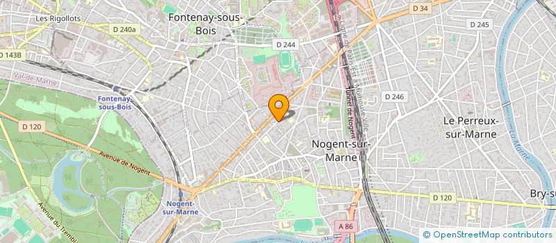 localisation de l'entreprise MONSIEUR NICOLAS STRATIGOS à NOGENT-SUR-MARNE