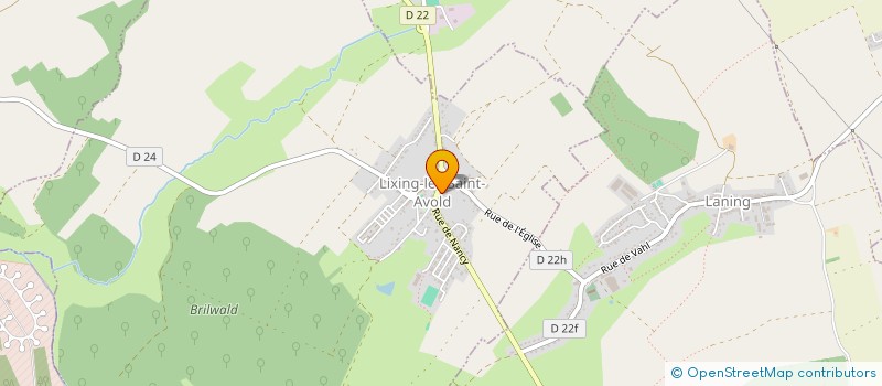 localisation de l'entreprise MONSIEUR NICOLAS STREIFF  LIXING-LES-SAINT-AVOLD