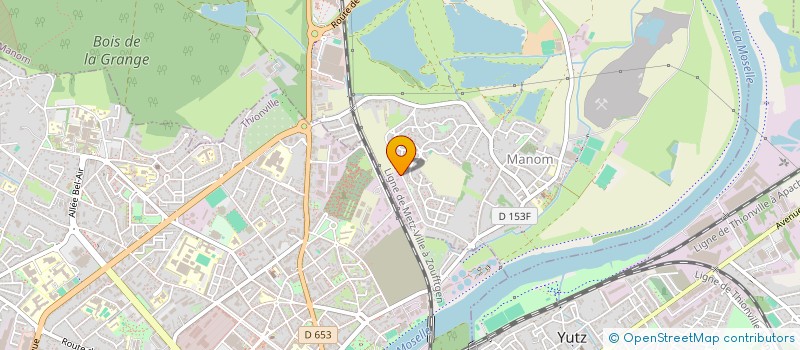 localisation de l'entreprise MONSIEUR NICOLAS STREIT  MANOM