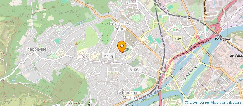 localisation de l'entreprise MONSIEUR NICOLAS STROESSER  METZ