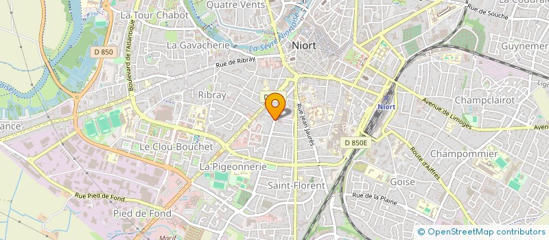 localisation de l'entreprise MONSIEUR NICOLAS SUIRE à NIORT