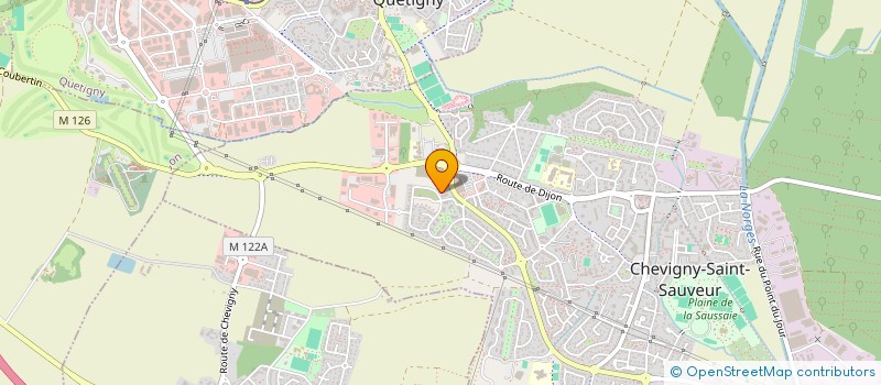 localisation de l'entreprise MONSIEUR NICOLAS SULKA  CHEVIGNY-SAINT-SAUVEUR