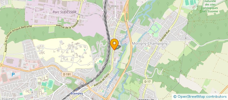 localisation de l'entreprise MONSIEUR NICOLAS SULSKI  ETAMPES