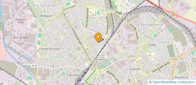 localisation de l'entreprise MONSIEUR NICOLAS SYDOR  REIMS