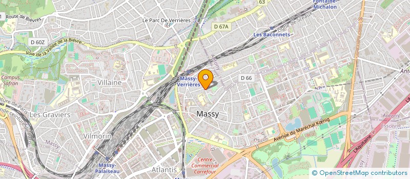 localisation de l'entreprise MONSIEUR NICOLAS SYKAS à MASSY