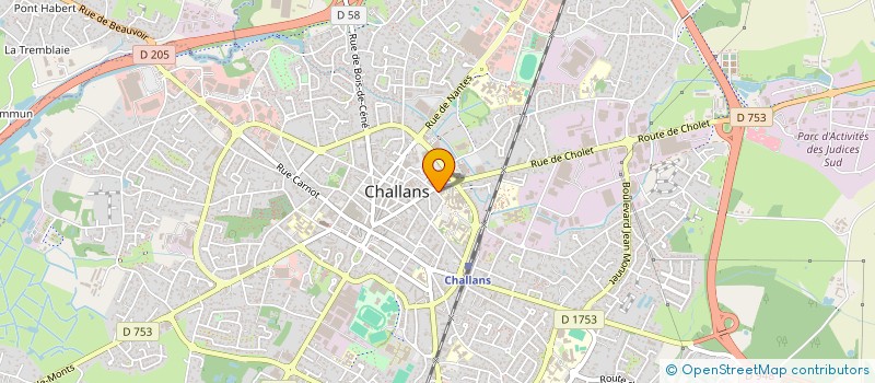 localisation de l'entreprise MONSIEUR NICOLAS SZYMANSKI à CHALLANS