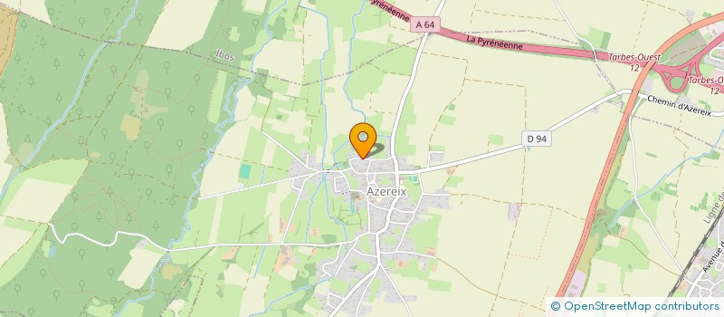 localisation de l'entreprise MONSIEUR NICOLAS TABARANT  AZEREIX