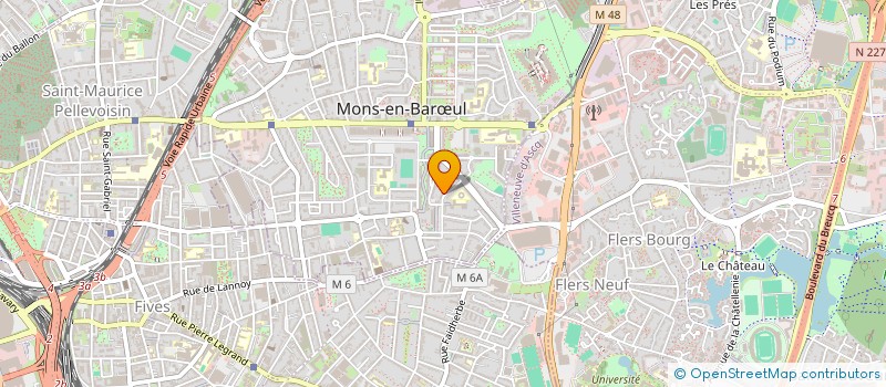 localisation de l'entreprise MONSIEUR NICOLAS TABARY  MONS-EN-BARUL