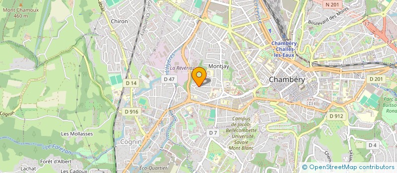 localisation de l'entreprise MONSIEUR NICOLAS TACCONELLI à CHAMBERY