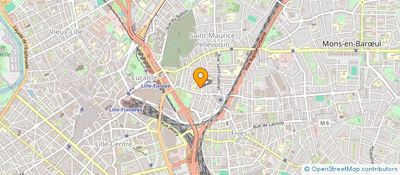 localisation de l'entreprise MONSIEUR NICOLAS TACLET  LILLE