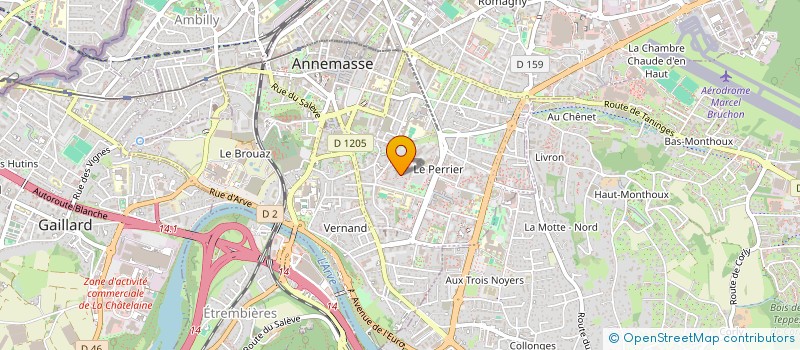 localisation de l'entreprise MONSIEUR NICOLAS TAGAND  ANNEMASSE