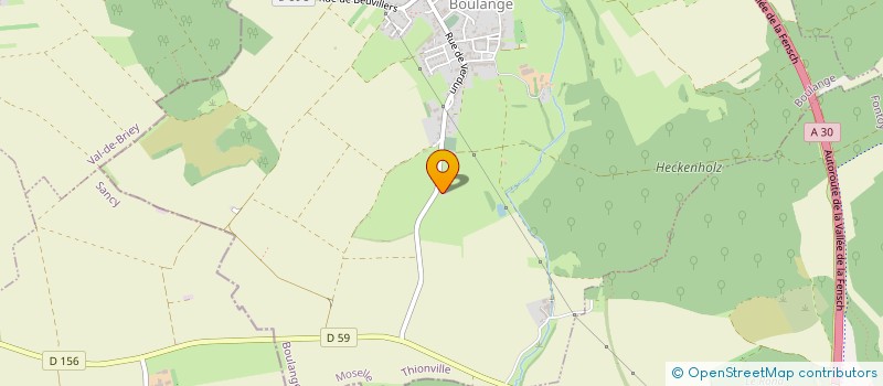 localisation de l'entreprise MONSIEUR NICOLAS TAILDEMAN  BOULANGE