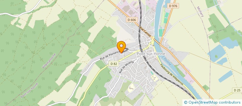 localisation de l'entreprise MONSIEUR NICOLAS TAILLIEU à PONT-SUR-YONNE