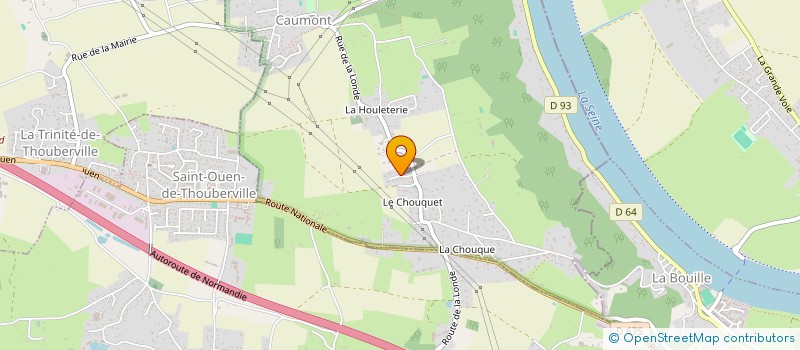 localisation de l'entreprise MONSIEUR NICOLAS TALBOT à CAUMONT