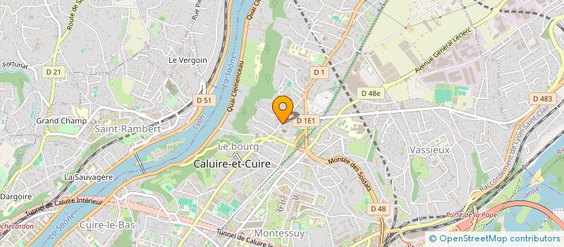localisation de l'entreprise MONSIEUR NICOLAS TALLIU à CALUIRE-ET-CUIRE