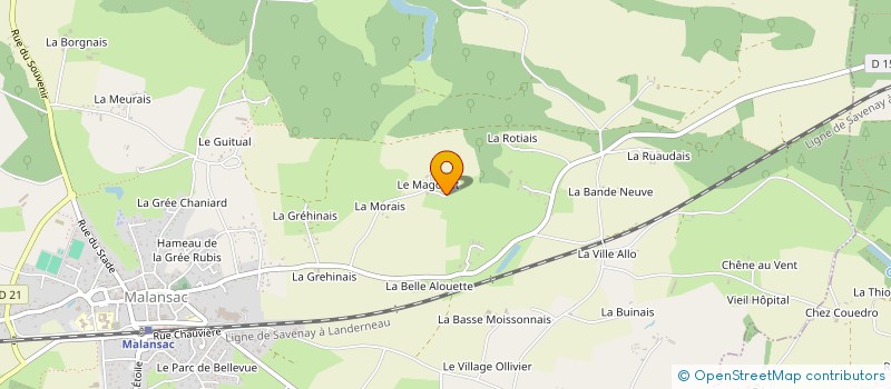 localisation de l'entreprise MONSIEUR NICOLAS TANTER à MALANSAC