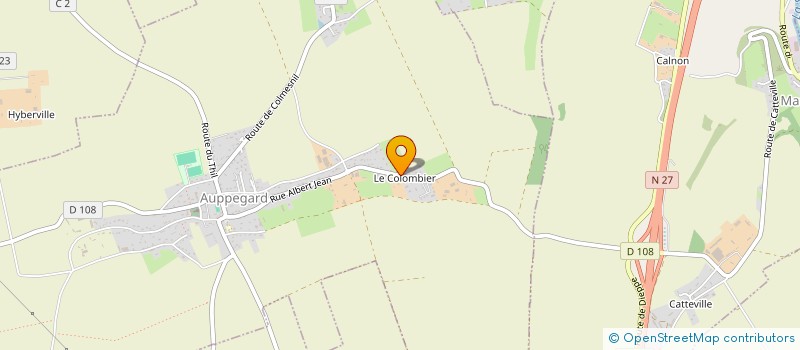 localisation de l'entreprise MONSIEUR NICOLAS TAPIA  AUPPEGARD