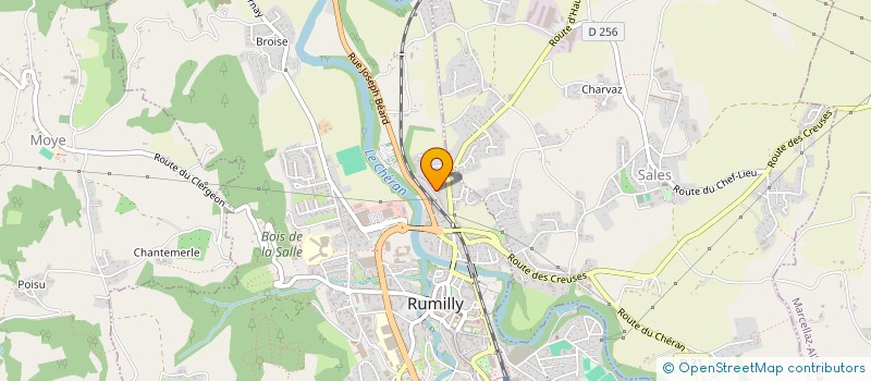 localisation de l'entreprise MONSIEUR NICOLAS TARDY  RUMILLY