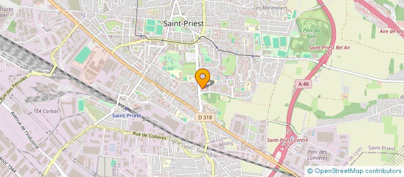 localisation de l'entreprise MONSIEUR NICOLAS TARDY  SAINT-PRIEST