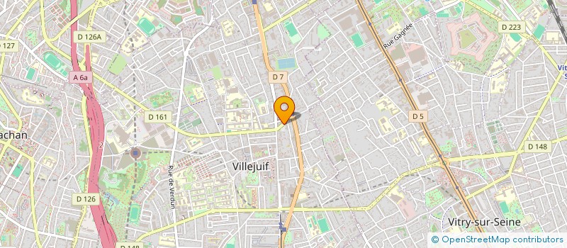 localisation de l'entreprise MONSIEUR NICOLAS TAREAU à VILLEJUIF